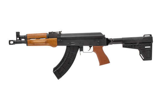 Century Arms American-made VSKA AK Pistol with upgrades and Shockwave stabilizer